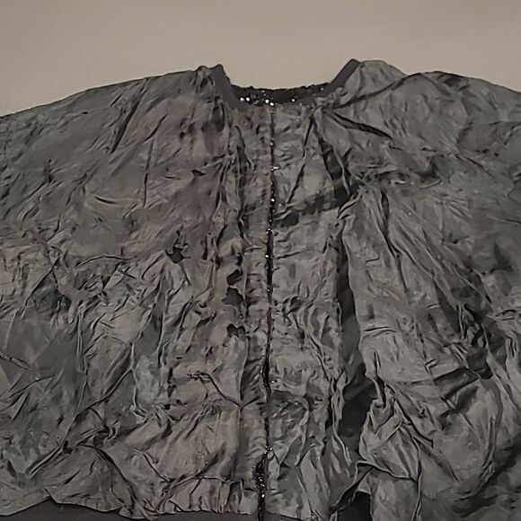 Vintage 1950's Theo Miles sequined sweater handmade in British Hong Kong - Picture 11 of 12